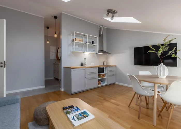 Cozy Top-floor In Centre * Рига